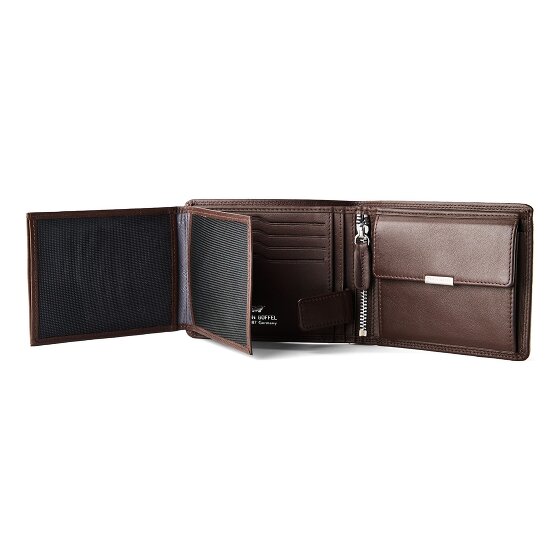 Braun Büffel Golf 3.0 Portafoglio Protezione RFID Pelle 12 cm