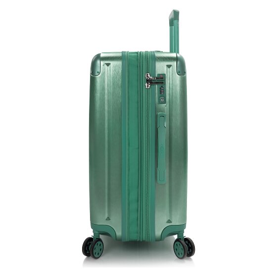 Heys Alumix 4 ruote Set di valigie 3 pezzi con piega di espansione