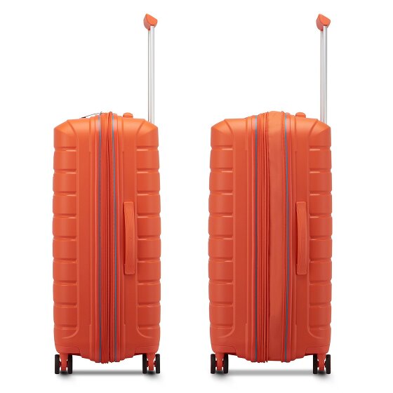 Roncato B-Flying 4 ruote Set di valigie 2 pezzi con piega di espansione