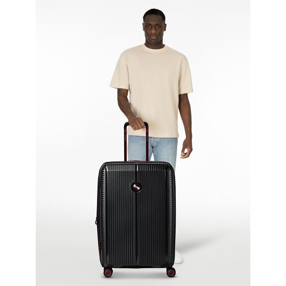 Polestream Paris 4 ruote Carrello 69 cm con piega di espansione