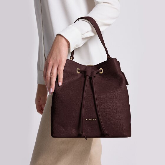 Lazarotti Bologna Leather Borsa borsa borsa Pelle 25 cm