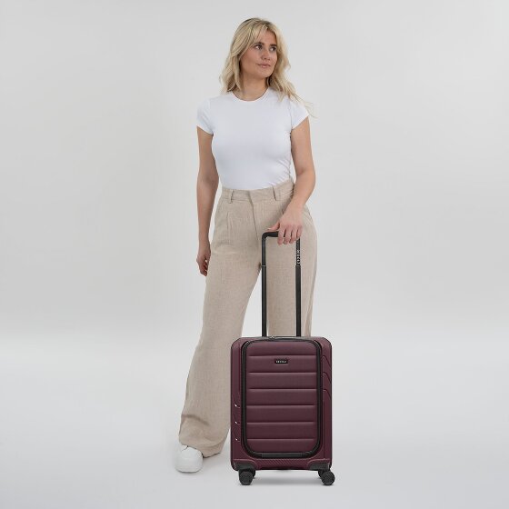 Redolz Essentials 17 Trolley cabina a 4 ruote da 55 cm con scomparto morbido per laptop