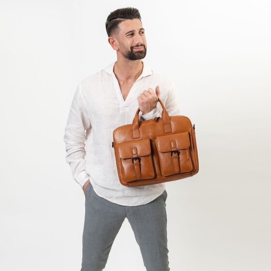 Farmhood Memphis Valigetta Pelle 39 cm Scomparto per laptop