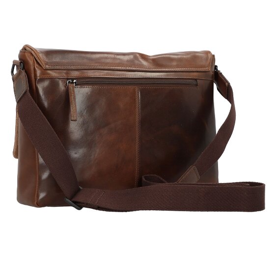 Greenburry Newport Messaggero Vera Pelle 35 cm