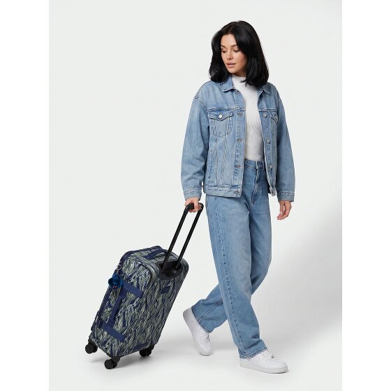 Kipling Basic Prt Spontaneous 4 ruote Carrello M 66 cm