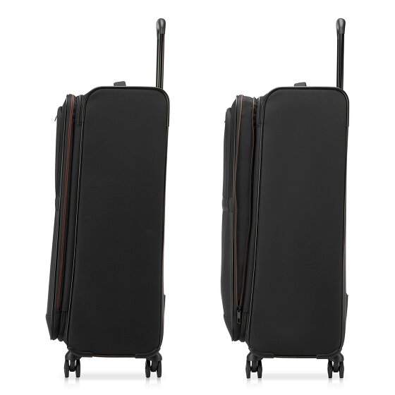 Roncato Metropolitan 4 ruote Set di valigie 3 pezzi con piega di espansione