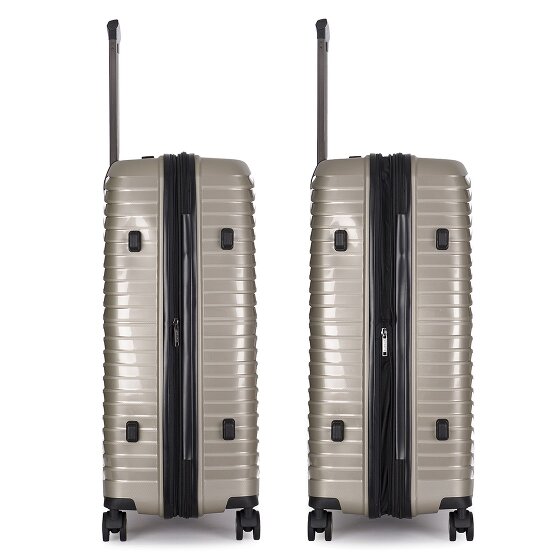 Stratic Bright+ 4 ruote Carrello L 76 cm con piega di espansione