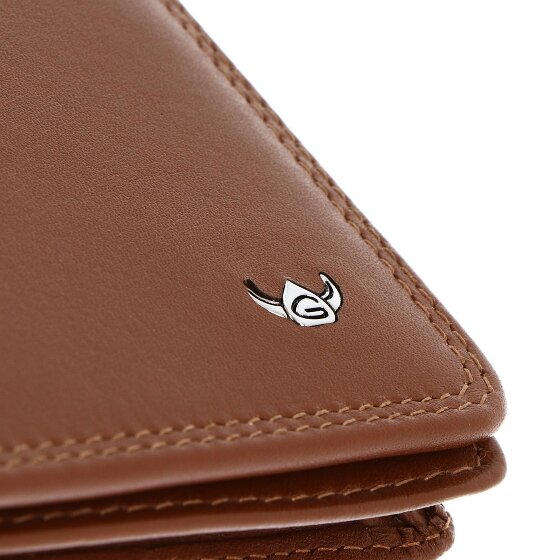 Golden Head Polo Portafoglio Protezione RFID Vera Pelle 13 cm