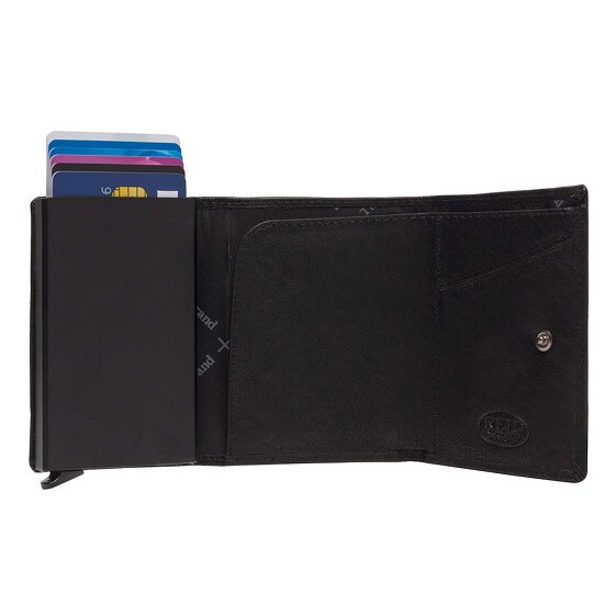 The Chesterfield Brand Antique Buff Custodia per carta di credito Protezione RFID Pelle 7 cm