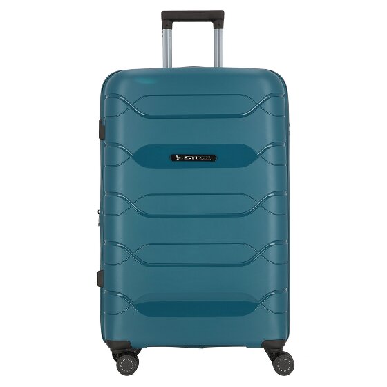 Polestream Strz by Asteroid 4 ruote Carrello L 74 cm con piega di espansione