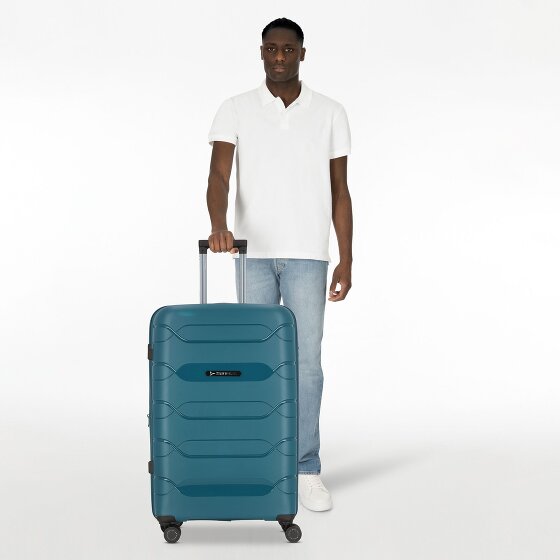 Polestream Strz by Asteroid 4 ruote Carrello L 74 cm con piega di espansione