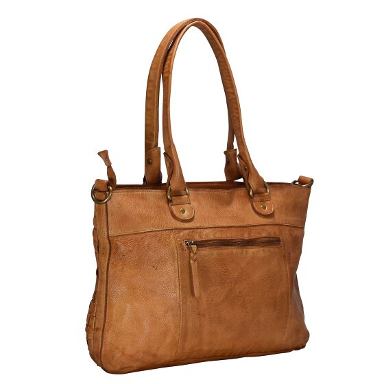 Greenland Nature Femi & Nine Borsa a tracolla in pelle 42 cm