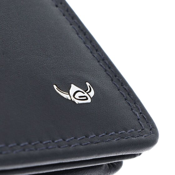Golden Head Polo Portafoglio Protezione RFID Vera Pelle 12 cm