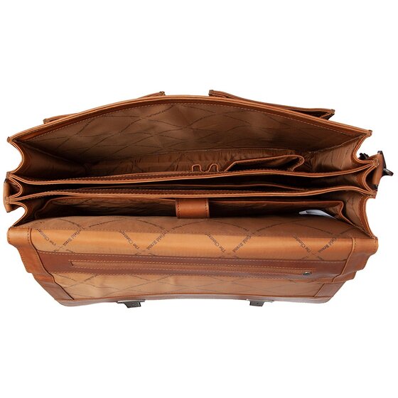 The Chesterfield Brand Springfield Valigetta Vera Pelle 40 cm Vano porta PC