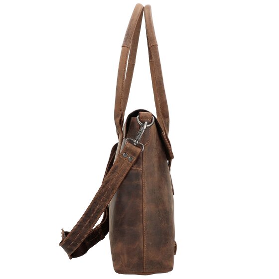 Plevier Retro Lamarr Borsa a tracolla Pelle 45 cm Scomparto per laptop