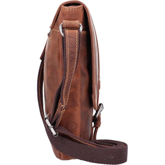 Greenburry Borsa a tracolla vintage in pelle 22 cm