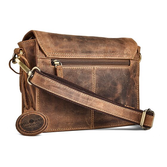 Greenburry Vintage Borsa a tracolla Vera Pelle 22 cm