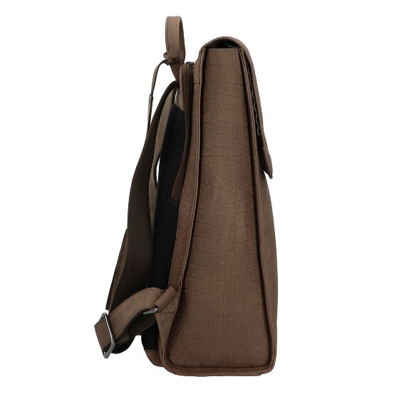 Burkely Casual Carly Zaino da giorno Pelle 30 cm Scomparto per laptop