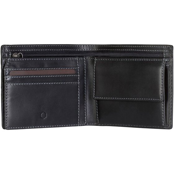 Jekyll & Hide Portafoglio Texas RFID in pelle 12 cm