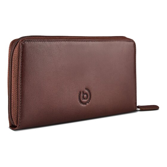 bugatti Valencia Portafoglio Protezione RFID Vera Pelle 20 cm