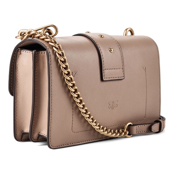 PINKO Love One Borsa a tracolla Vera Pelle 21 cm