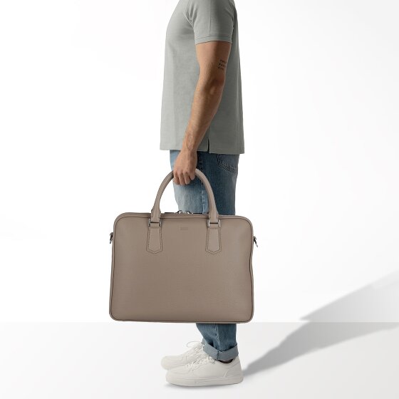 Boss New Crosstown Valigetta Pelle 38 cm Scomparto per laptop