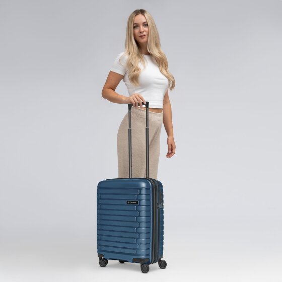Pactastic Collection 04 THE CABIN + 4 ruote Carrello della cabina S 55 cm con piega di espansione