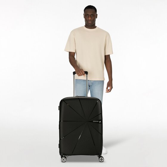 American Tourister Starvibe 4 ruote Carrello 67 cm con piega di espansione