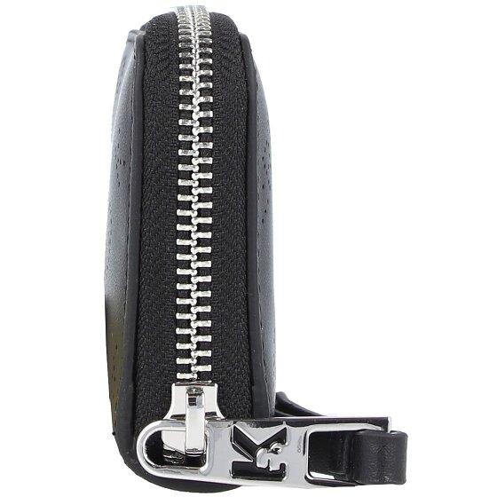 Karl Lagerfeld Portafoglio forato in pelle 10,5 cm Karl Lagerfeld Portafoglio forato in pelle 10,5 cm