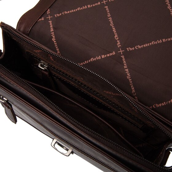 The Chesterfield Brand Lucca Borsa da uomo Pelle 22.5 cm