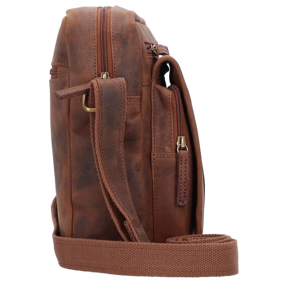 Greenland Nature Montenegro Borsa a tracolla RFID in pelle 22 cm Greenland Nature Montenegro Borsa a tracolla RFID in pelle 22 cm