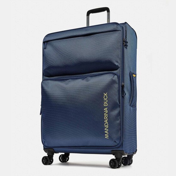 Mandarina Duck Zephyr 4 ruote Carrello L 78 cm con piega di espansione