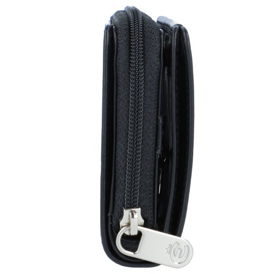 Esquire Nuovo portafoglio di seta in pelle 10 cm