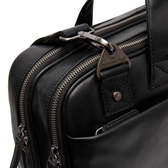 The Chesterfield Brand Iseo Valigetta Vera Pelle 40 cm Vano porta PC