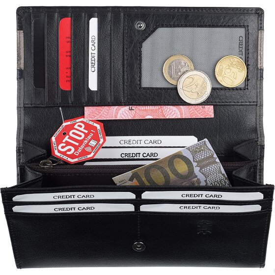 Bench Portafoglio RFID in pelle 18,5 cm Bench Portafoglio RFID in pelle 18,5 cm