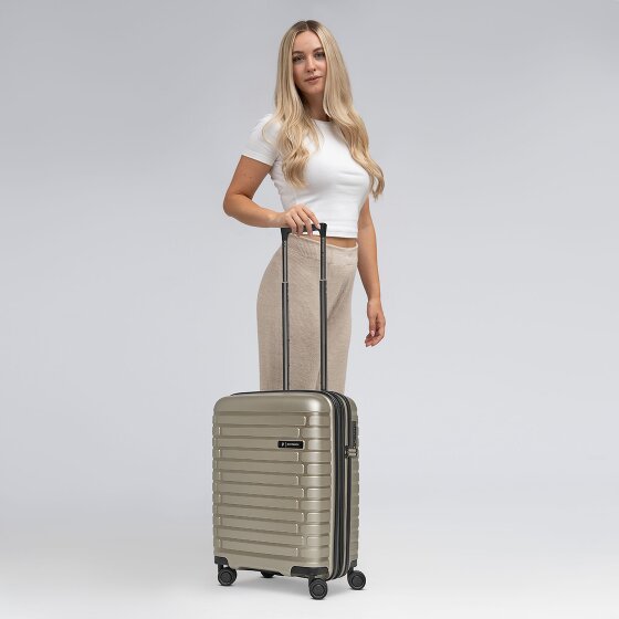 Pactastic Collection 04 THE CABIN + 4 ruote Carrello della cabina S 55 cm con piega di espansione