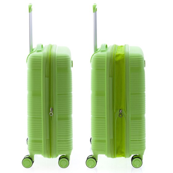 Gladiator 0800 4 ruote Carrello della cabina 55 cm con piega di espansione