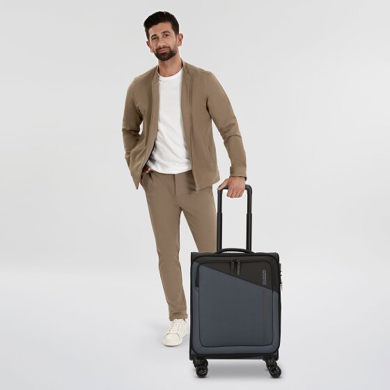 American Tourister Daring Dash 4 ruote Carrello della cabina 55 cm con piega di espansione