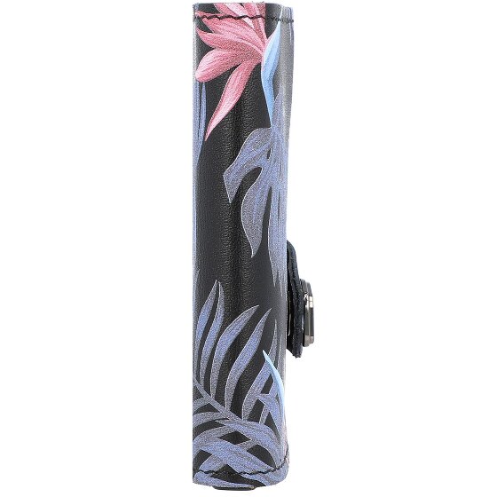 Tru Virtu Custodia per carte di credito RFID in pelle 6,5 cm