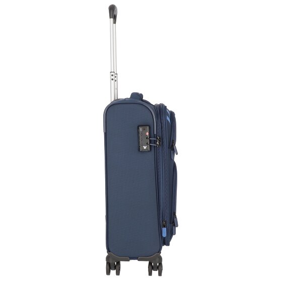 Roncato Twin 4 ruote Carrello della cabina S 55 cm con piega di espansione