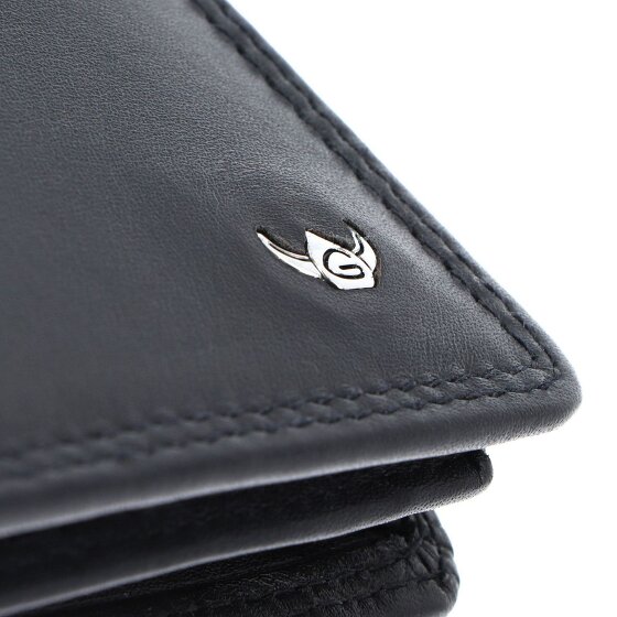 Golden Head Polo Portafoglio Protezione RFID Vera Pelle 8.5 cm