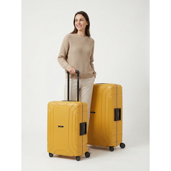 Redolz Set di valigie Essentials 15 a 4 ruote M+L con chiusura a tre punti