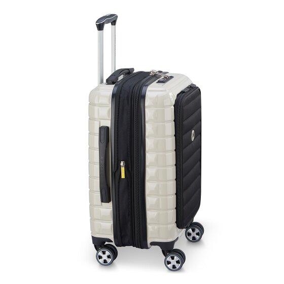 Delsey Paris Shadow 5.0 Trolley da cabina a 4 ruote Scomparto per laptop da 55 cm con piega a espansione