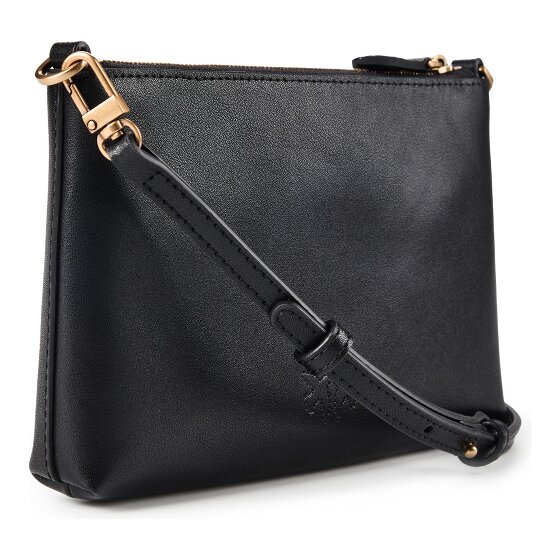PINKO Flat Horizontal Mini Pochette Vera Pelle 19.5 cm