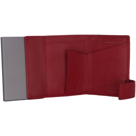 SecWal SecWal 1 Custodia per carte di credito Portafoglio RFID in pelle 9 cm