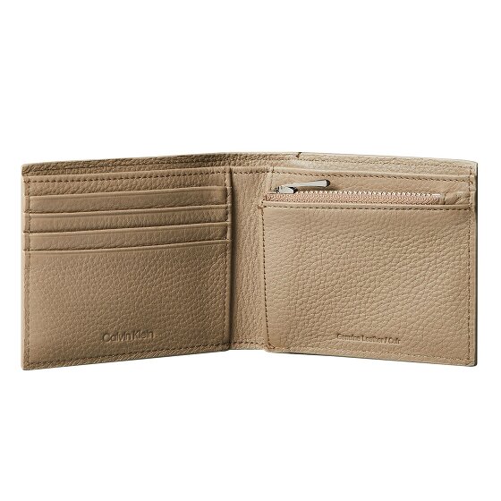 Calvin Klein CK Leather Portafoglio Protezione RFID Pelle 11 cm