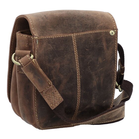 Greenburry Borsa a tracolla vintage in pelle 16 cm
