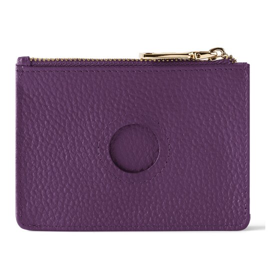 Lazarotti Bologna Portachiavi in pelle Portacarte in pelle 11,5 cm con scomparto per air tag