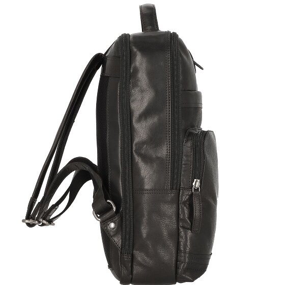 Spikes & Sparrow Zaino Bronco in pelle 40 cm Scomparto per laptop