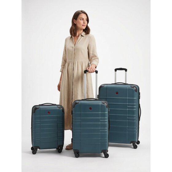 Wenger Amplar Evo 4 ruote Set di valigie 3 pezzi con piega di espansione